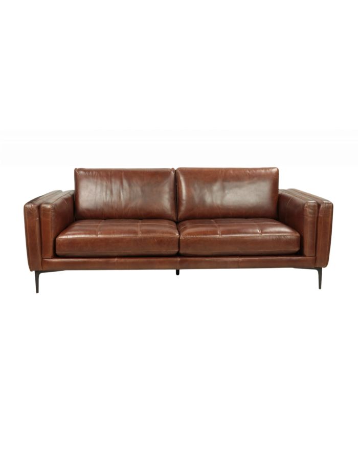 Canapé 3 places moderne en cuir Gary - 1