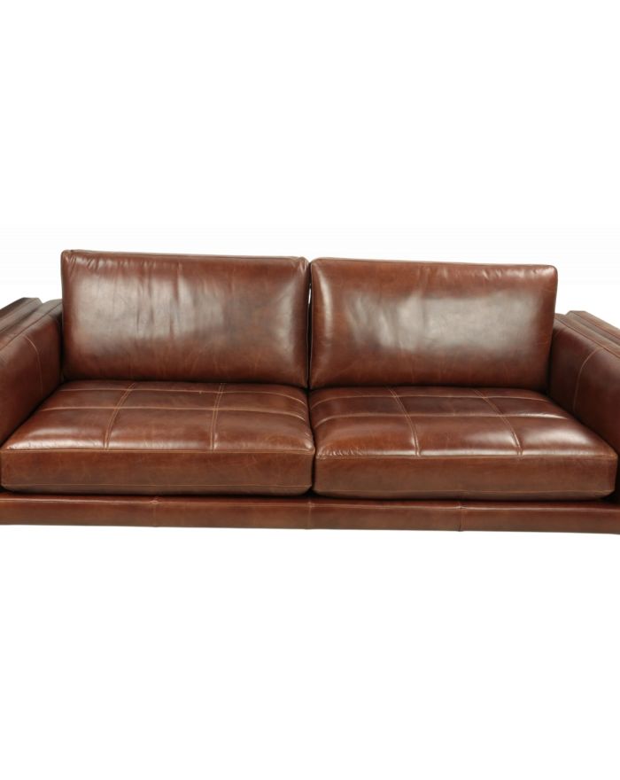 Canapé 3 places moderne en cuir Gary - 1
