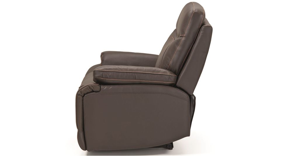 Fauteuil relax électrique en cuir Burgos