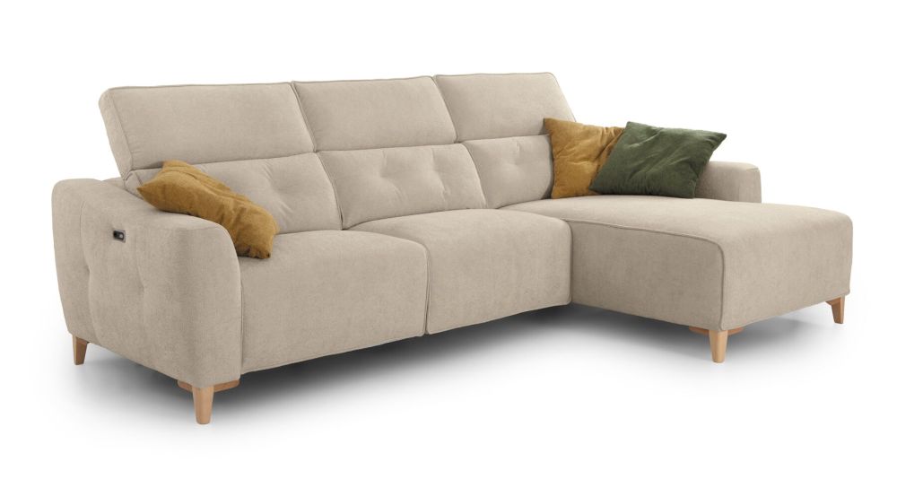 Canapé d'angle relax avec méridienne Ponti