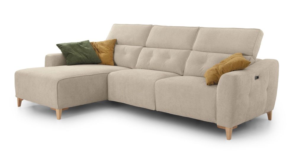 Canapé d'angle relax avec méridienne Ponti