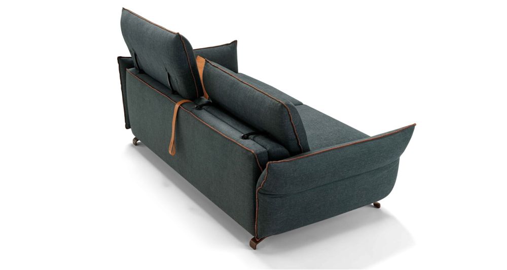 Canapé convertible avec tête de lit Aurelia