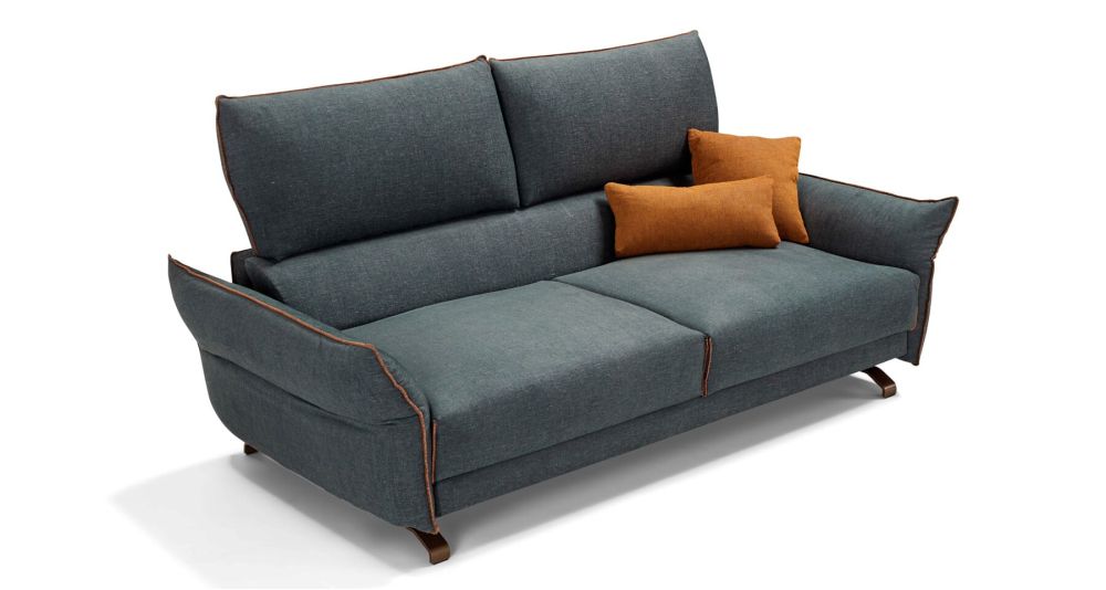 Canapé convertible avec tête de lit Aurelia