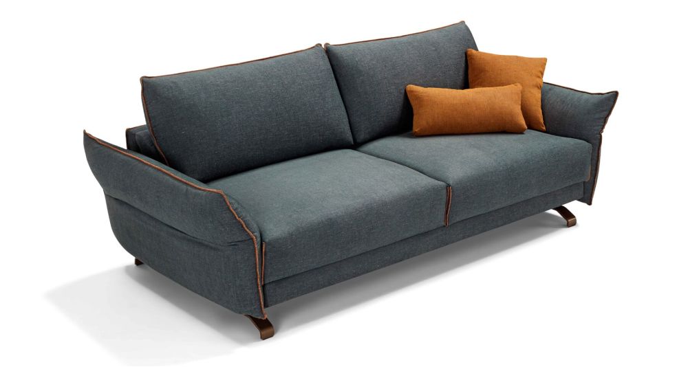 Canapé convertible avec tête de lit Aurelia