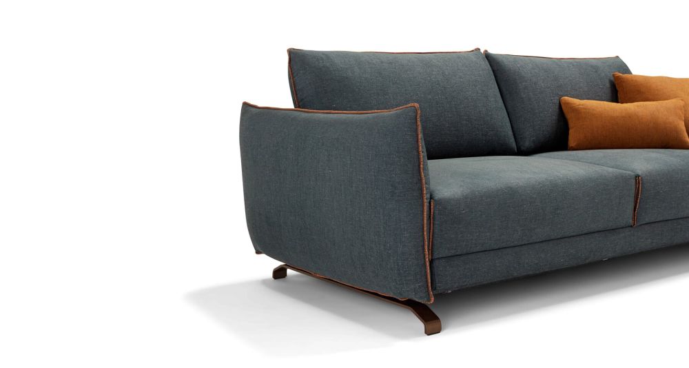 Canapé convertible avec tête de lit Aurelia