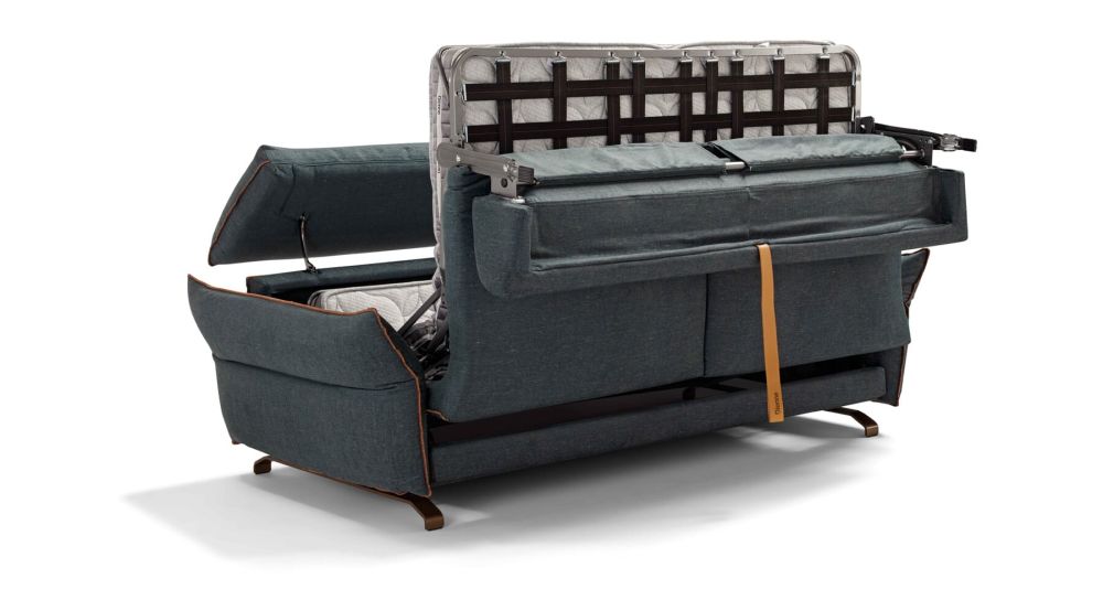 Canapé convertible avec tête de lit Aurelia