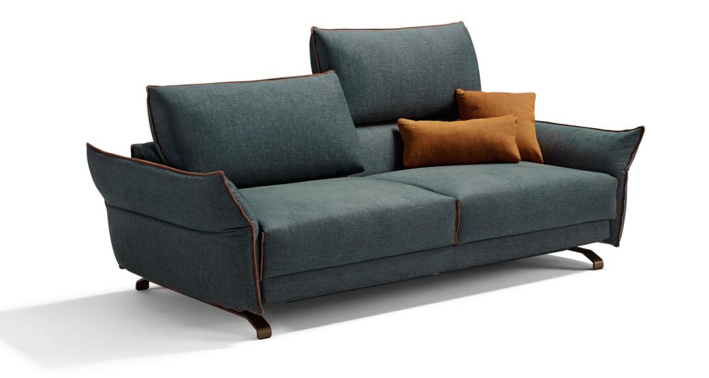 Canapé convertible avec tête de lit Aurelia