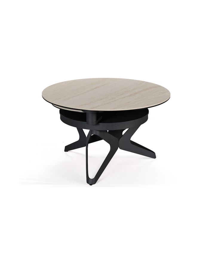 Table basse 3 plateaux Sydney - Beige - 2