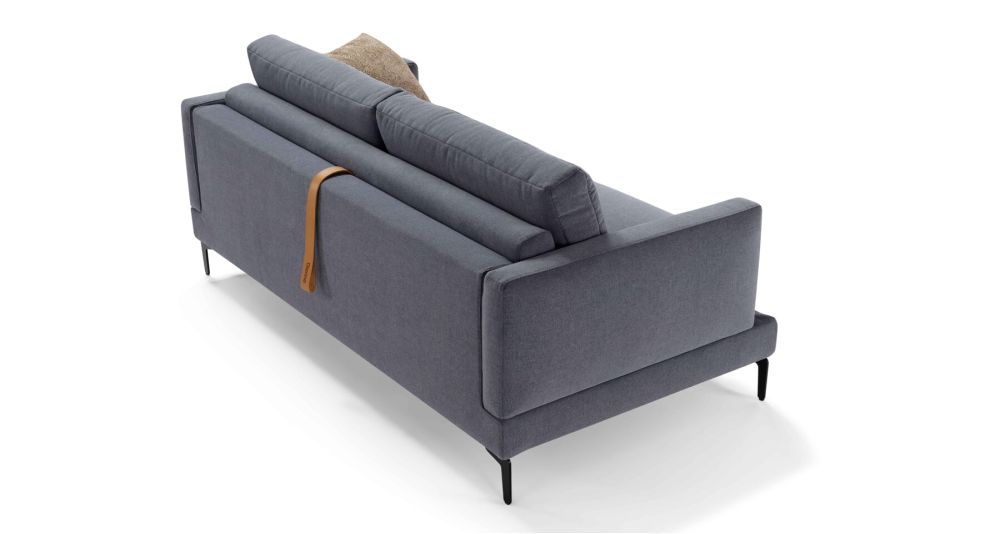 Canapé convertible sur pied hauteur 15 cm Eva