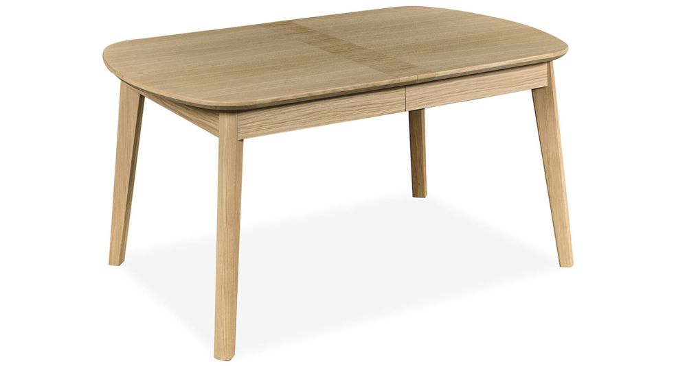 Table en chêne Rivage extensible avec rallonge