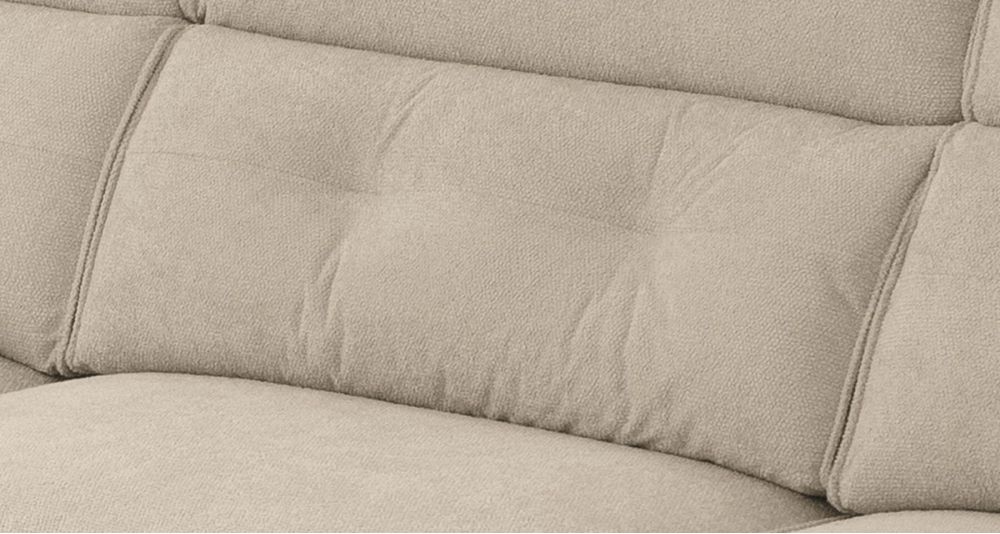 Canapé d'angle ottoman avec relax électrique Ponti