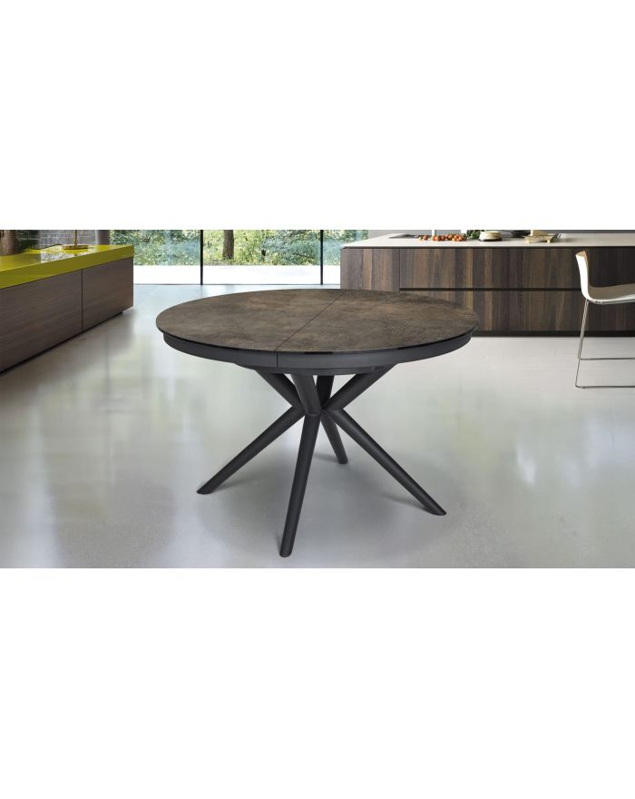 Table ronde 120 cm Orchidée - Iron- 6