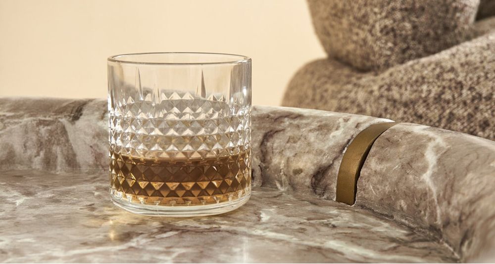 Table basse ronde marbre Prosper