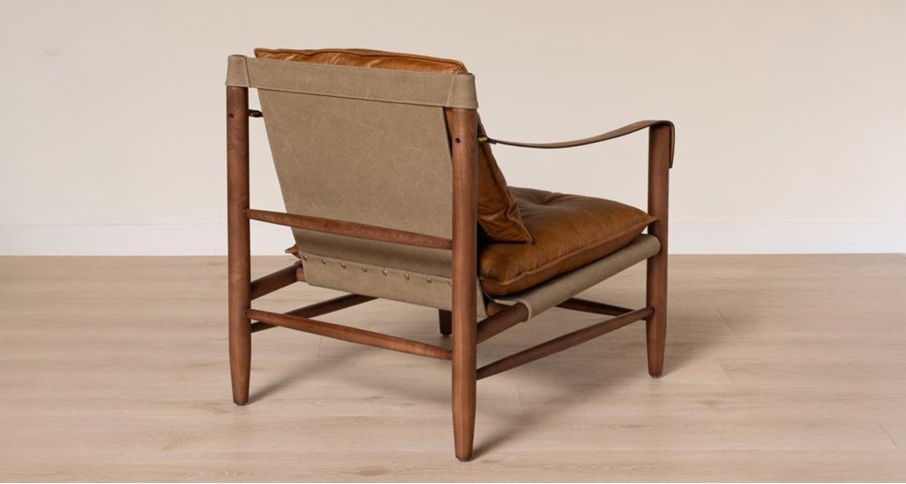 Fauteuil en cuir Brooklyn