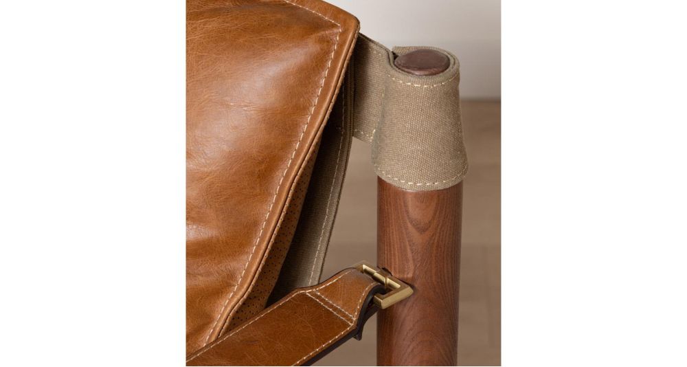 Fauteuil en cuir Brooklyn