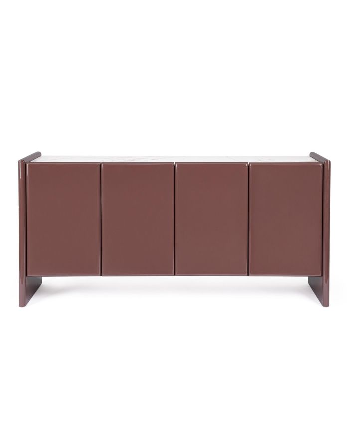 Biffet Otilia brique 4 portes - 8