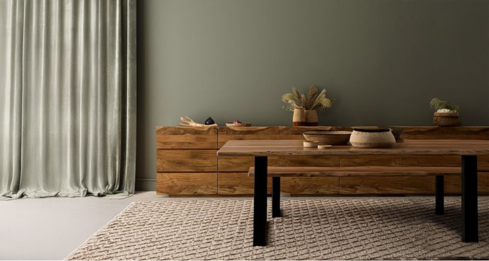 Commode 6 tiroirs en bois clair Aron