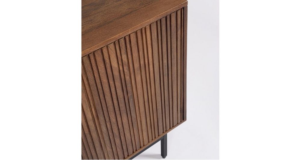 Buffet en bois sur pied métal Tadita