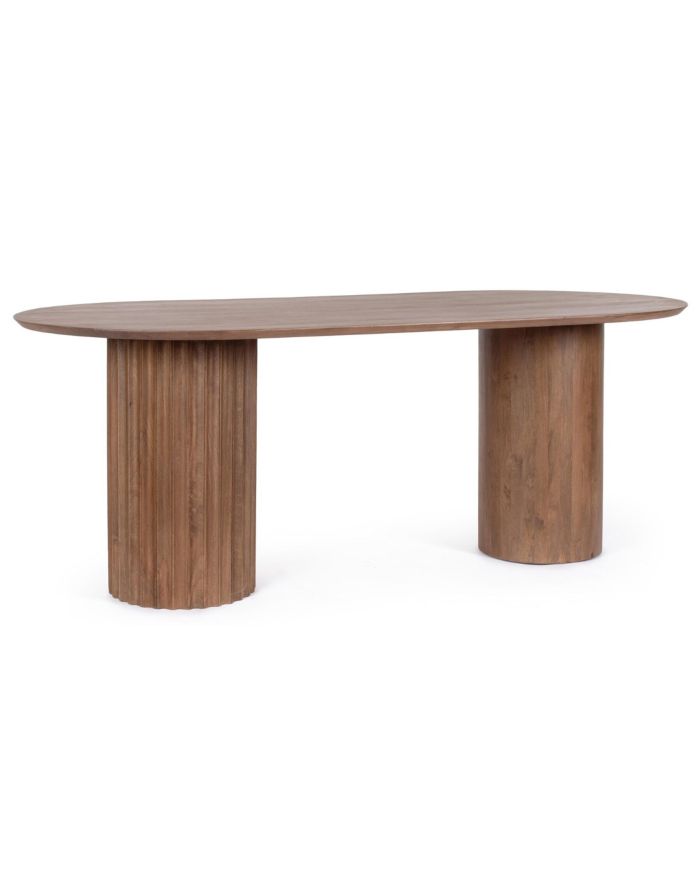 Table bois 200 x 90 cm Orissa - Naturel - 1