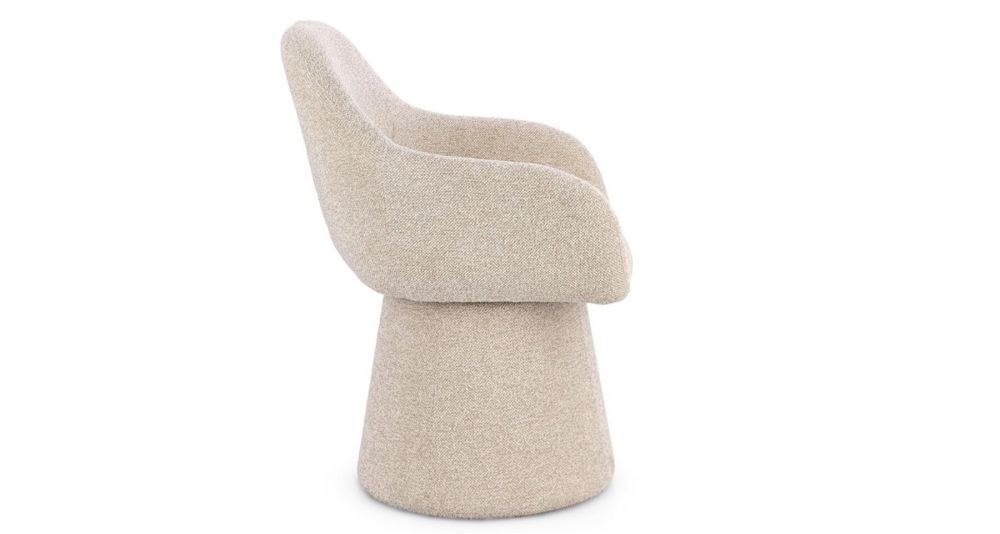 Fauteuils salle à manger pivotants Antara