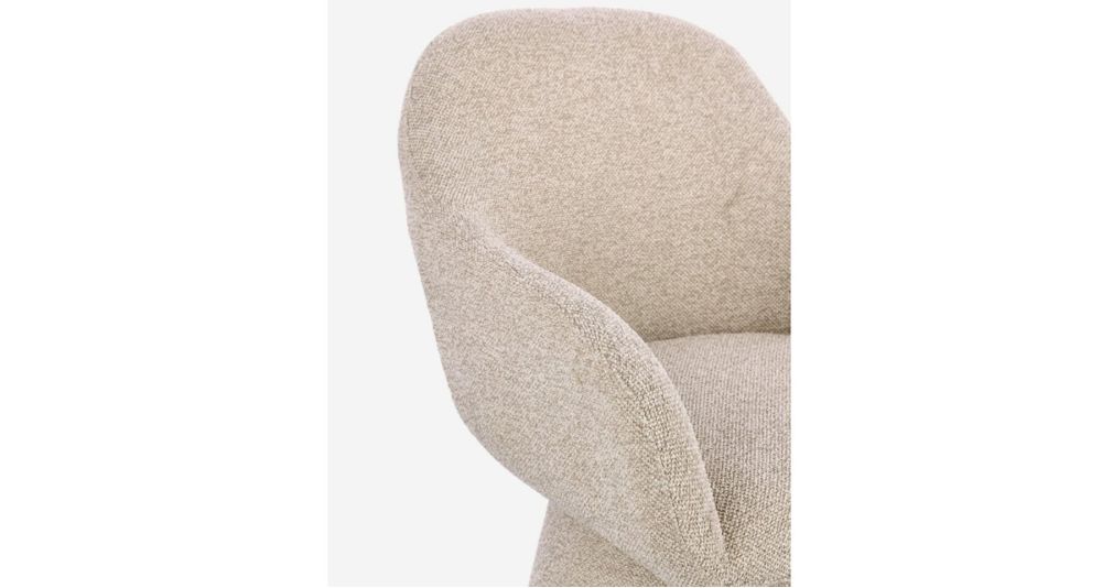 Fauteuils salle à manger pivotants Antara