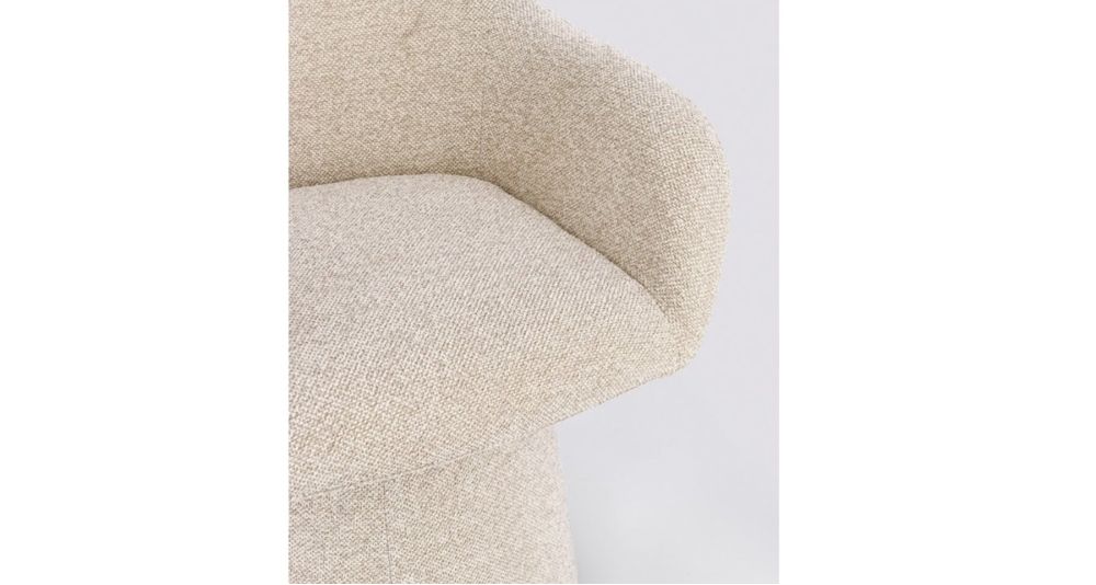 Fauteuils salle à manger pivotants Antara