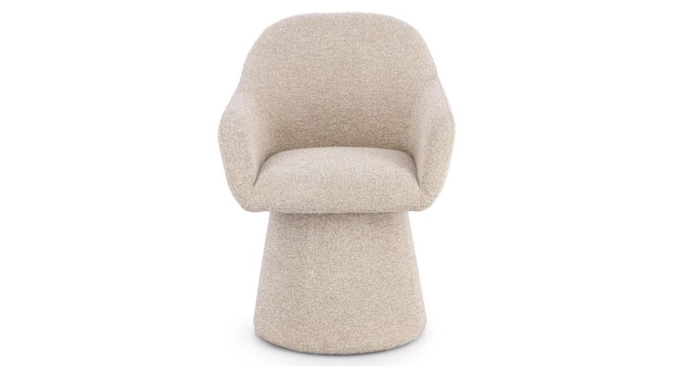 Fauteuils salle à manger pivotants Antara