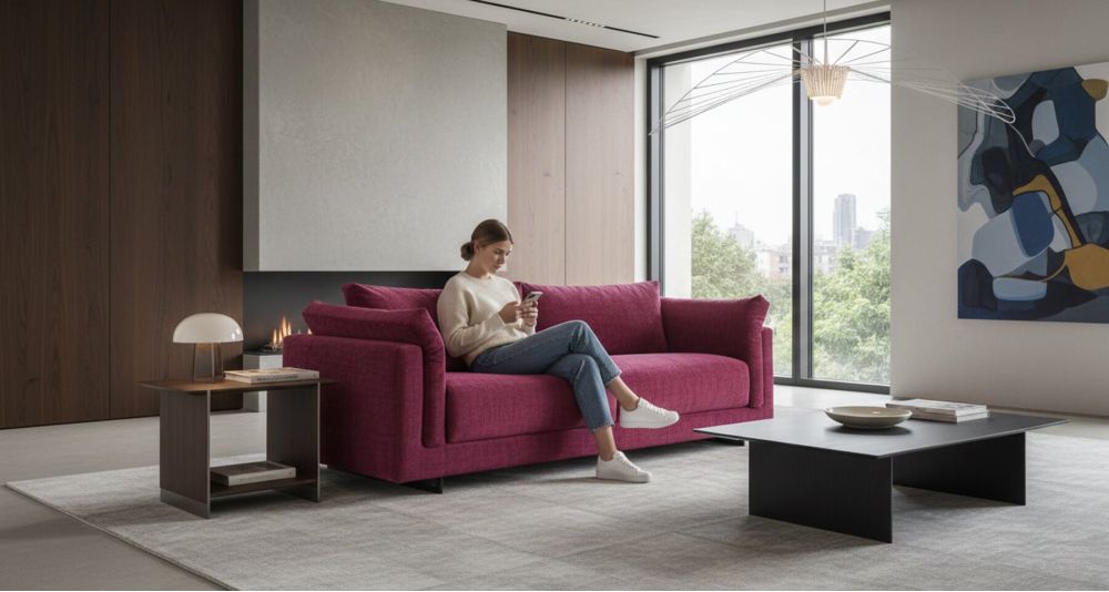 Canapé lit avec dossier ajustable Monalisa