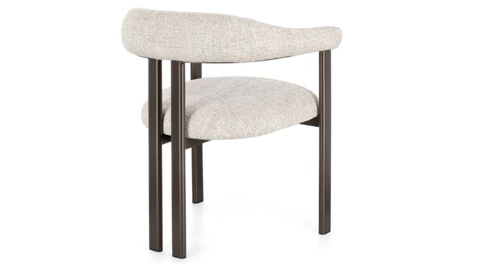 Lot 4 chaises bouclées Giuditta