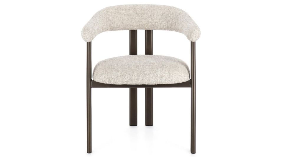 Lot 4 chaises bouclées Giuditta