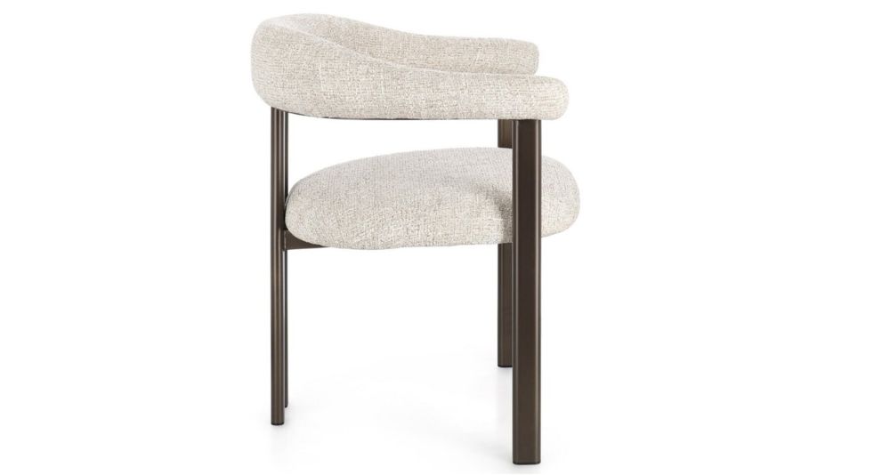 Lot 4 chaises bouclées Giuditta