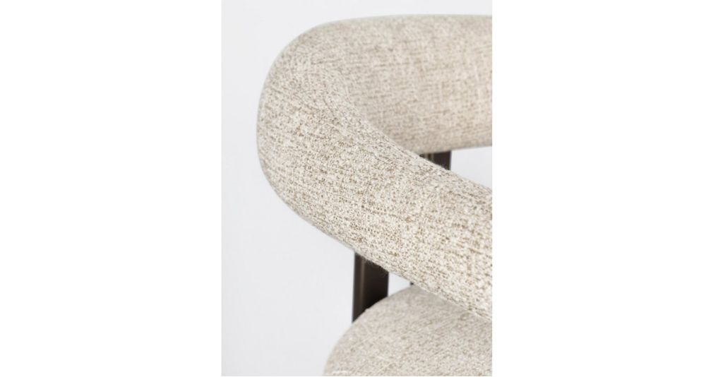 Lot 4 chaises bouclées Giuditta