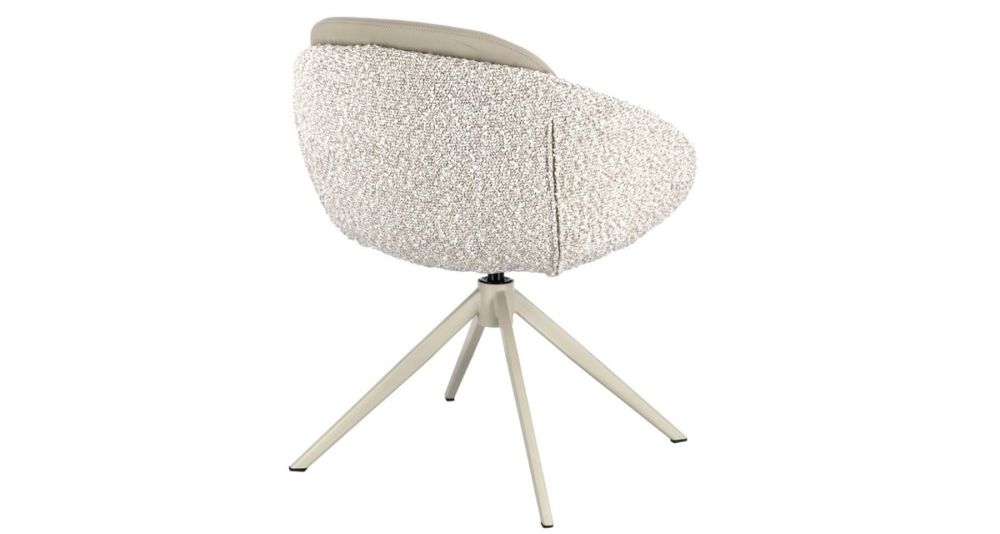 Chaises pivotantes simili cuir Averik