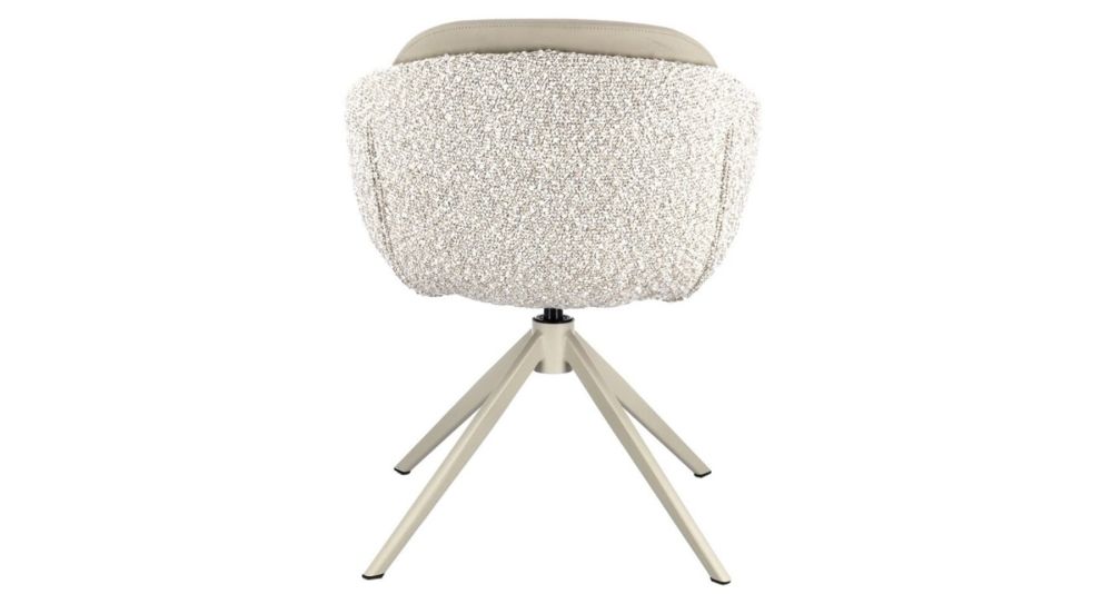 Chaises pivotantes simili cuir Averik