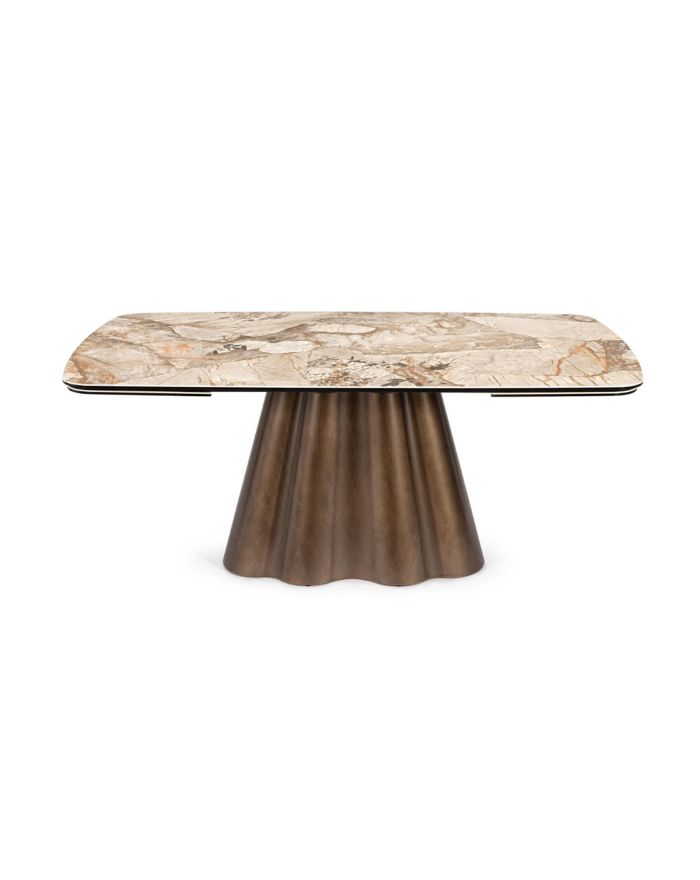 Table céramique extensible 10 personnes Mirvana - Pantagone - 3