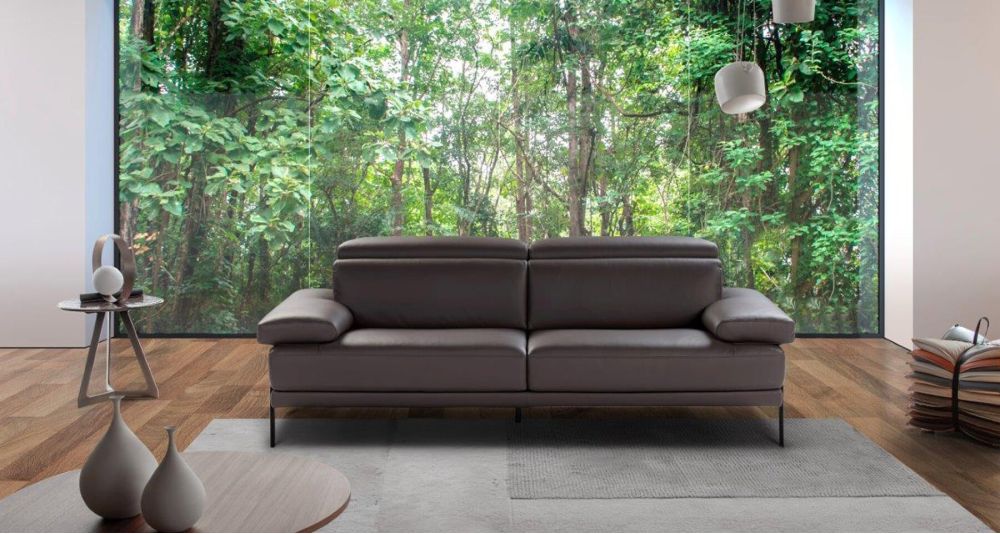 Canapé cuir profondeur réglable Elio