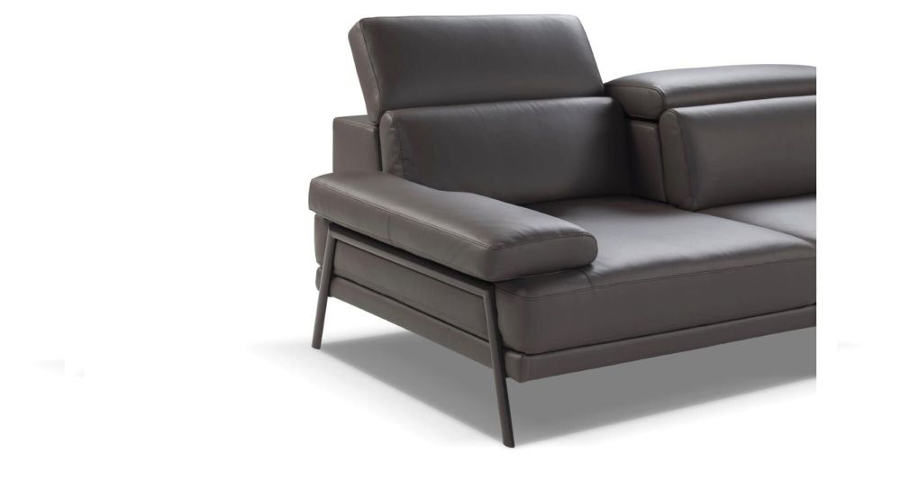 Canapé cuir profondeur réglable Elio