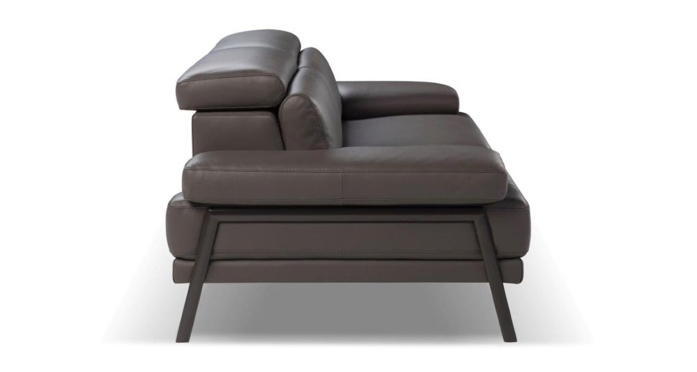 Canapé cuir profondeur réglable Elio