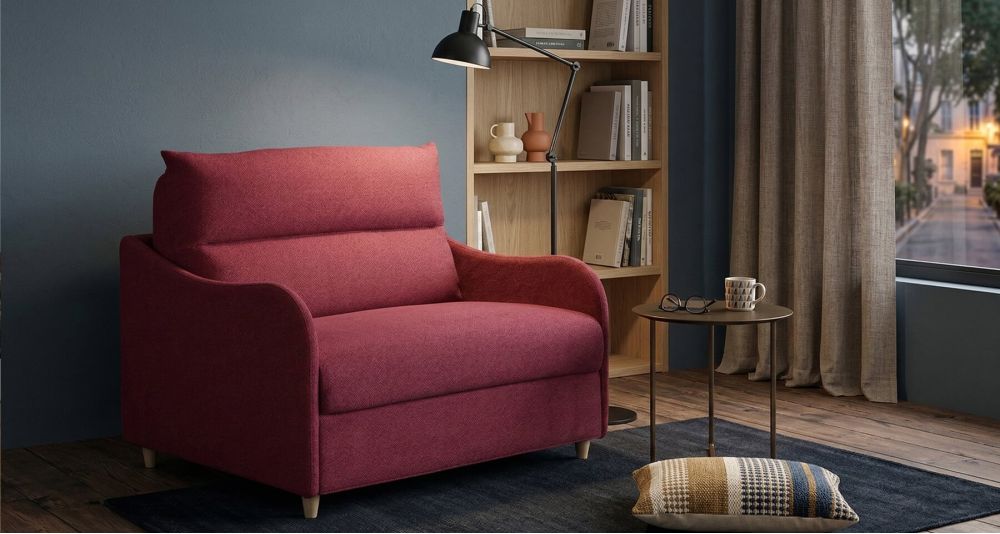 Fauteuil une place convertible en lit Corto