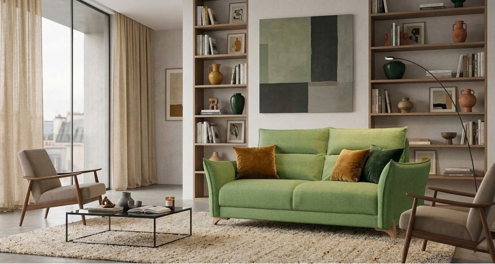 Canapé lit pour usage quotidien Lucy