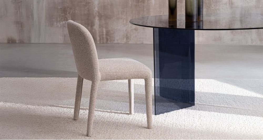 Lot de 4 chaises design salle à manger Antara