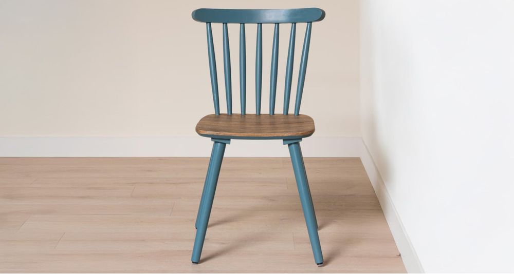 Chaise scandinave en bois de manguier Paulin