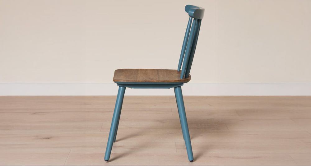 Chaise scandinave en bois de manguier Paulin