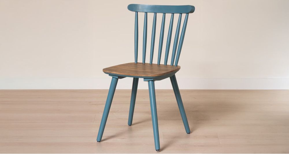 Chaise scandinave en bois de manguier Paulin