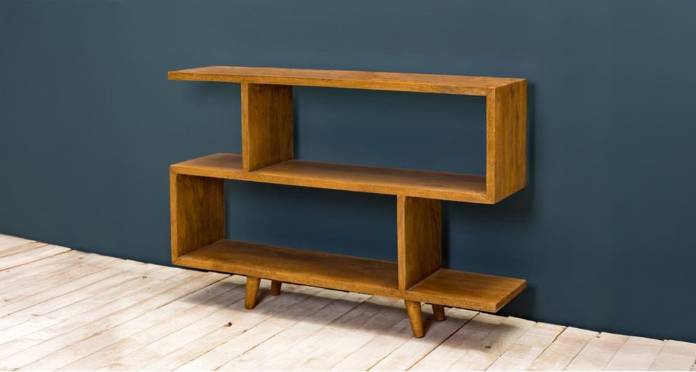 Etagère 3 étages en bois de manguier Shift