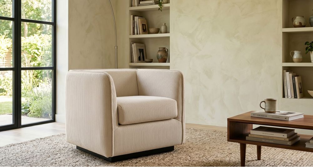 Petit fauteuil cube Carlito