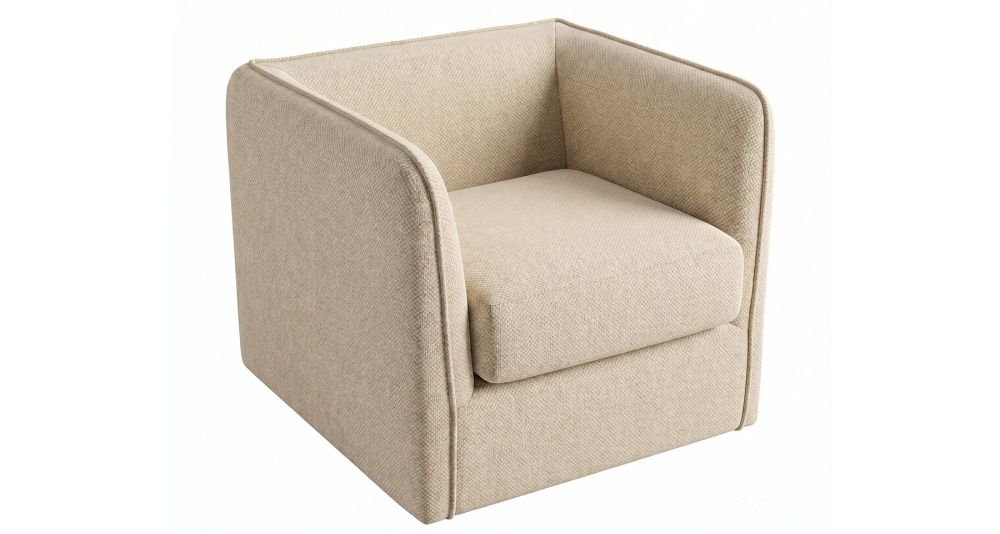 Petit fauteuil cube Carlito