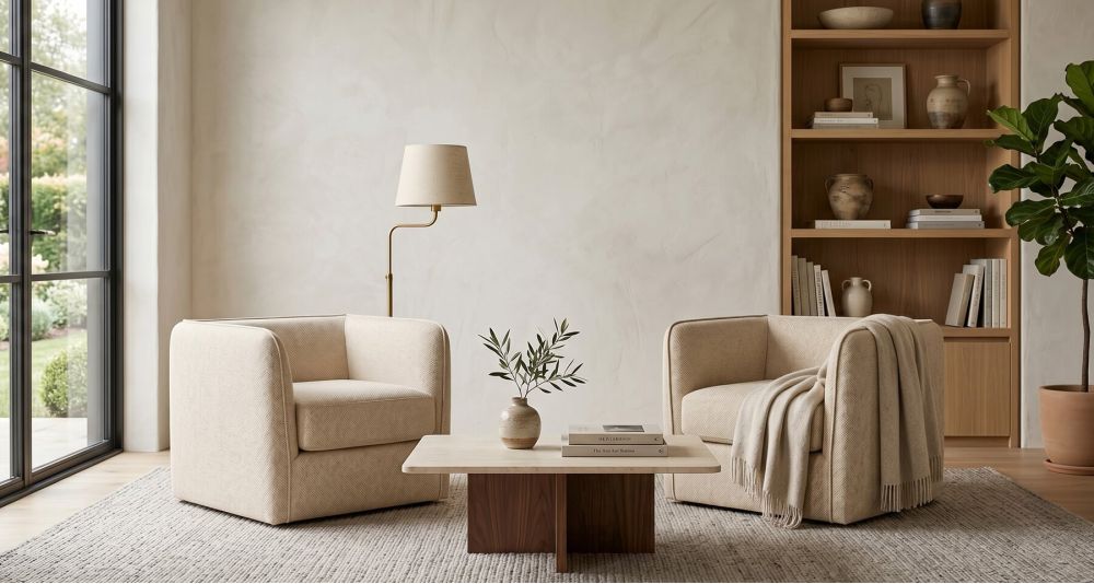 Petit fauteuil cube Carlito