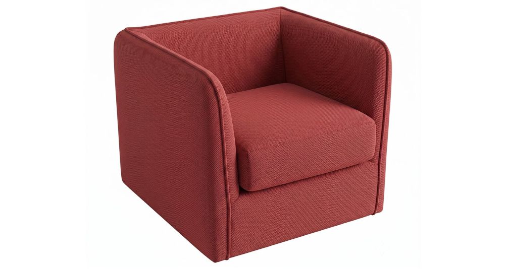 Petit fauteuil cube Carlito