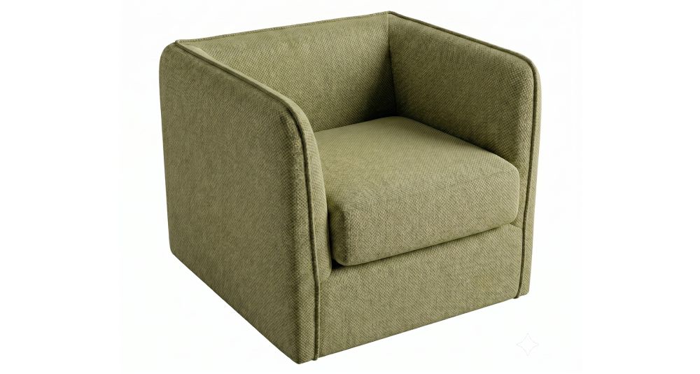 Petit fauteuil cube Carlito